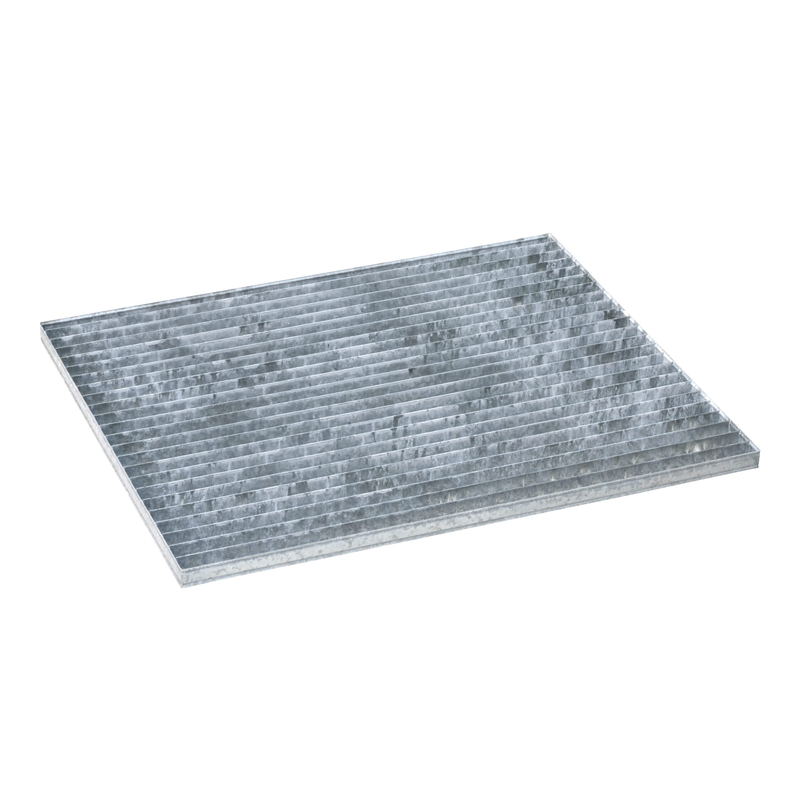 KSX 2000 Gitterrostboden KAR-SB-Regal, 1000x800 mm, Traglast 14,72 kg/m², Stahl verzinkt