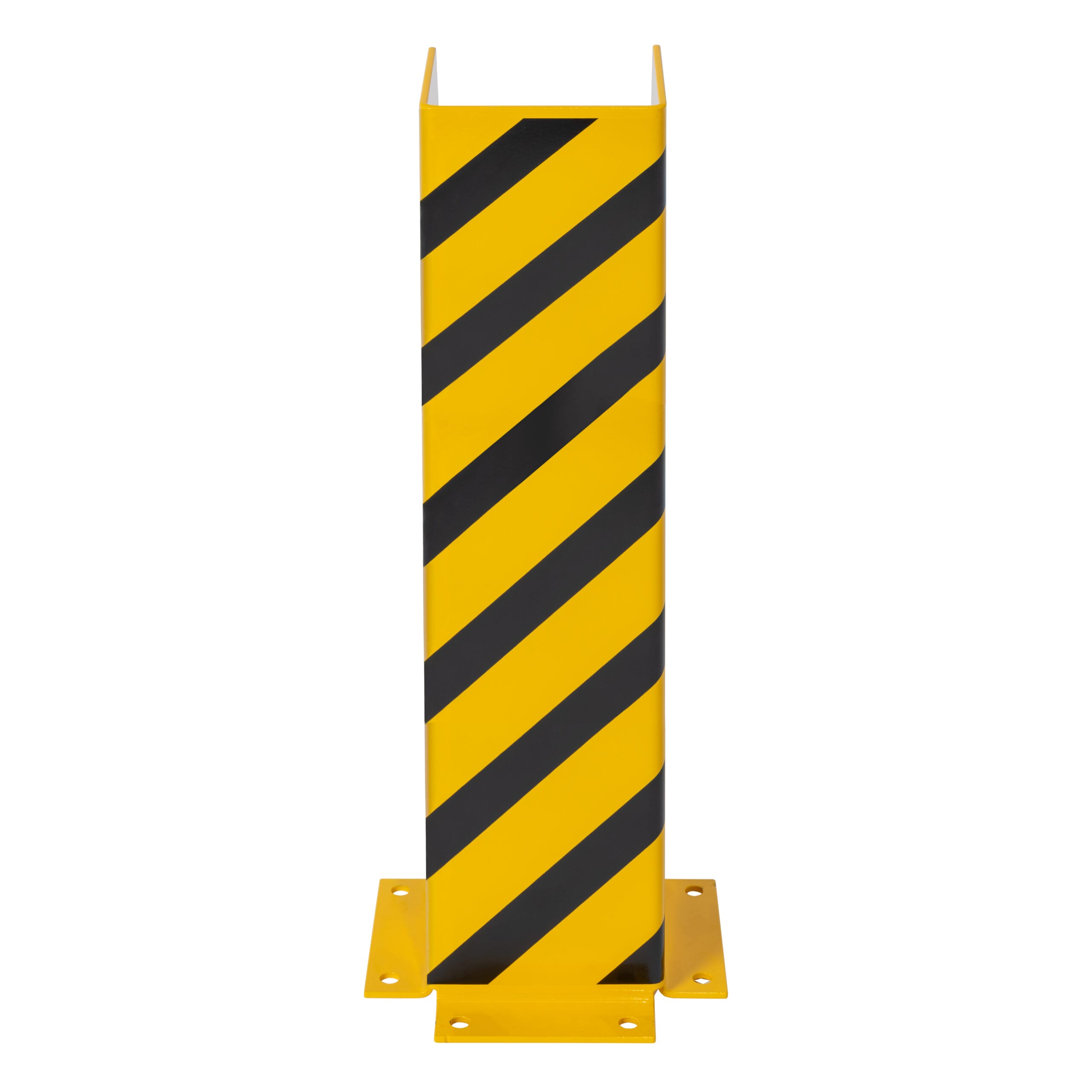 RMX 9000 Rammschutz U-Profil 800, 800x200x5 mm, Stahl, schwarz-gelb, U-Profil