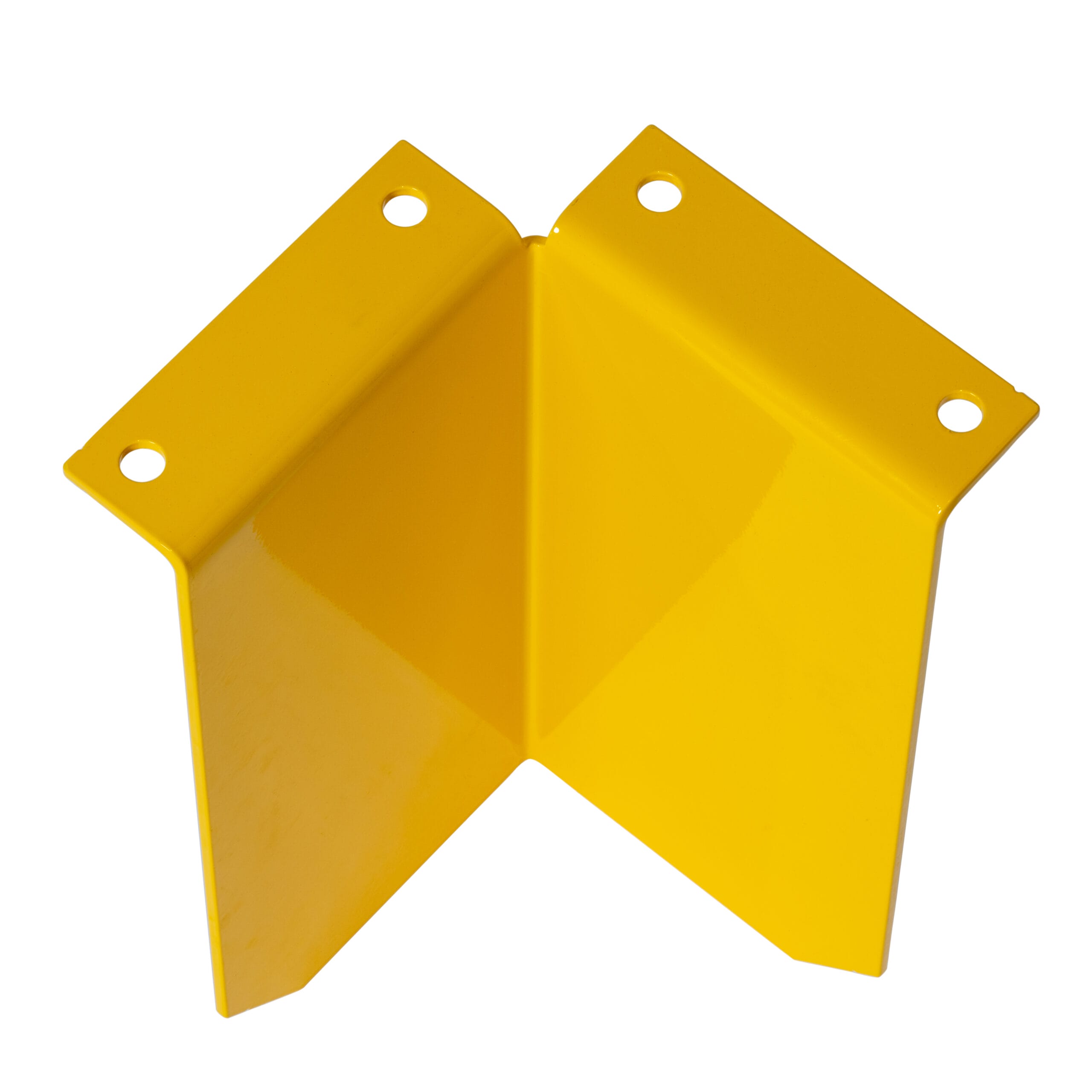 RMX 9000 Rammschutzwinkel 400, 400x190x5 mm, Stahl, schwarz-gelb, Winkelprofil