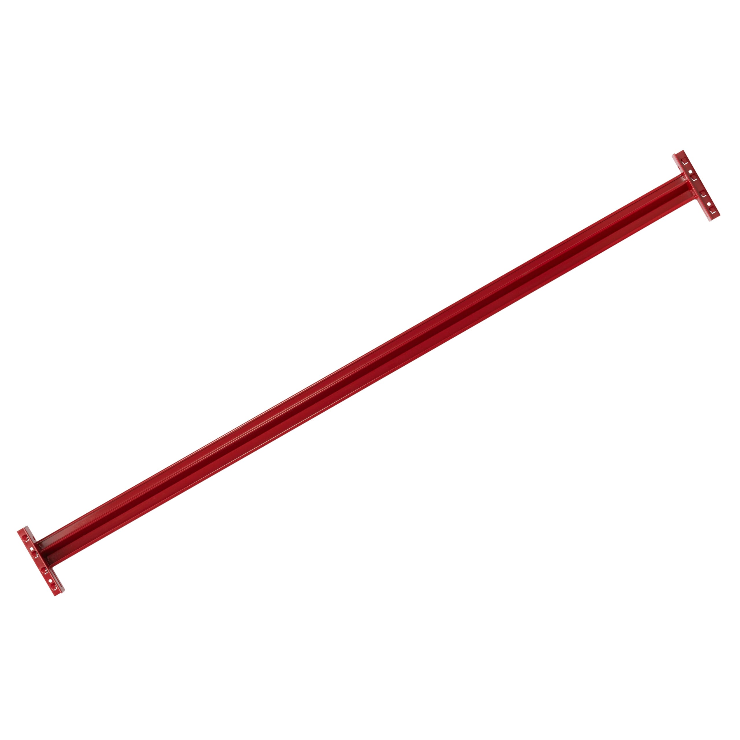 WSX 5000 Träger WSPR, Länge 2000 mm, RAL3000 feuerrot, Traglast 450 kg, inkl. 2 Sicherheitshaken