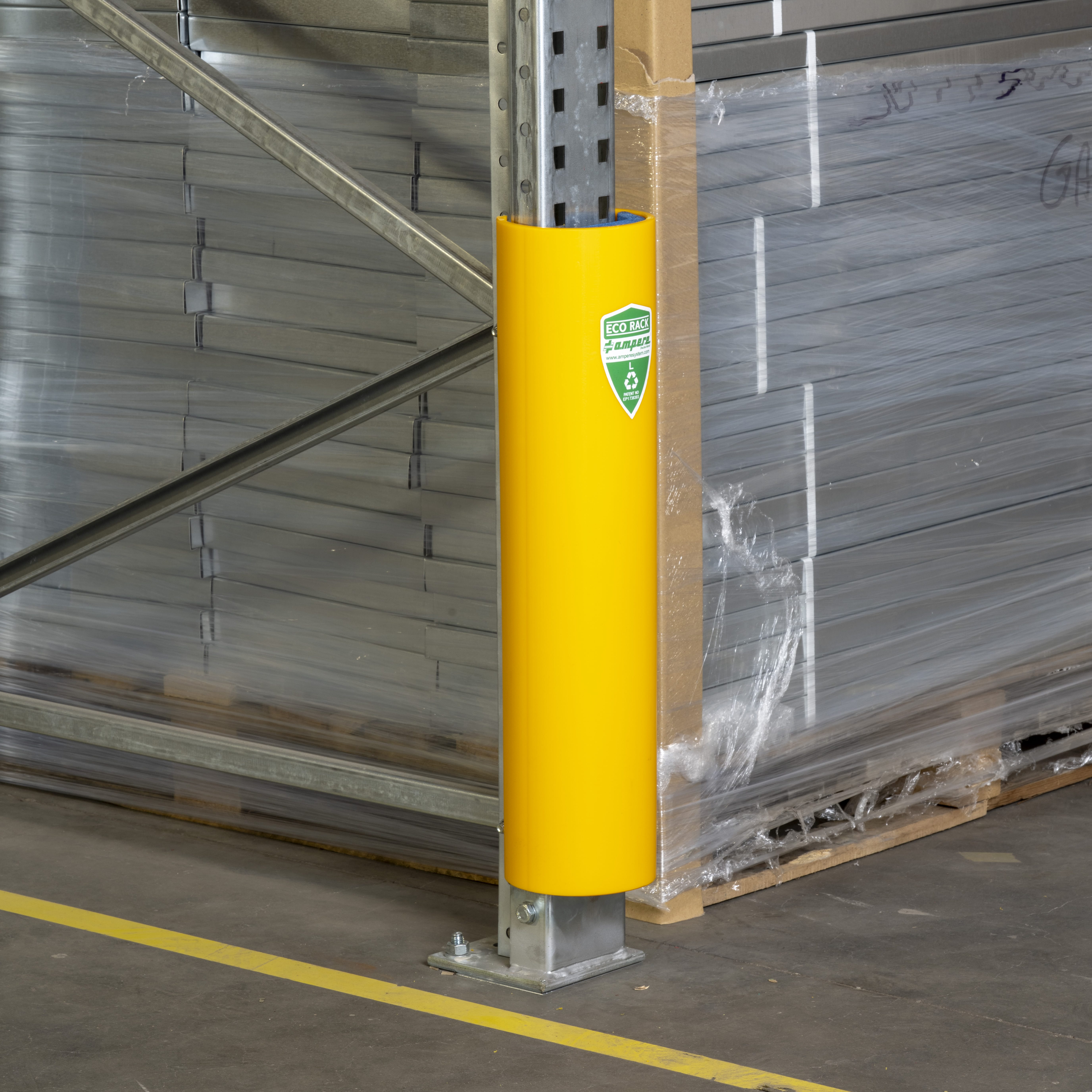 RMX Regalstielschutz Eco, H: 600mm