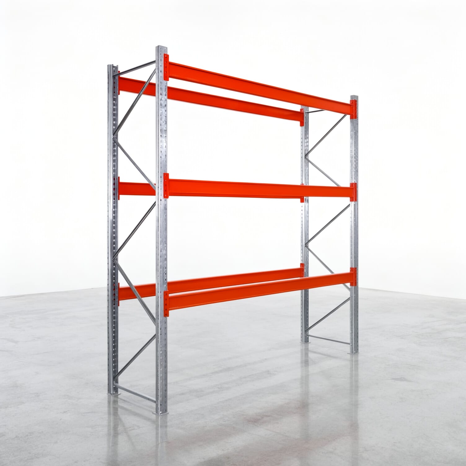 Palettenregale PRX 1000, Europalette, H: 3.100 mm, B: 2.900 mm, Palettengewicht: 500 kg, Palettenplätze: 12