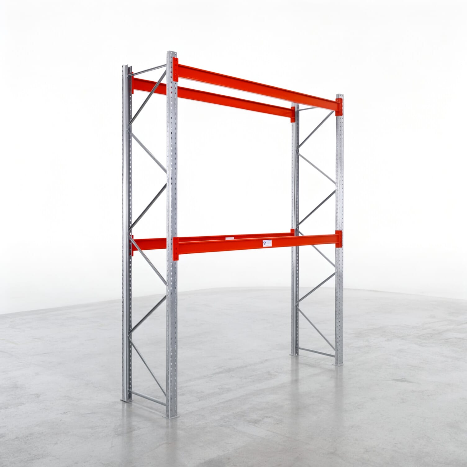 Palettenregale PRX 1000, Europalette, H: 3.600 mm, B: 2.900 mm, Palettengewicht: 1.500 kg, Palettenplätze: 9