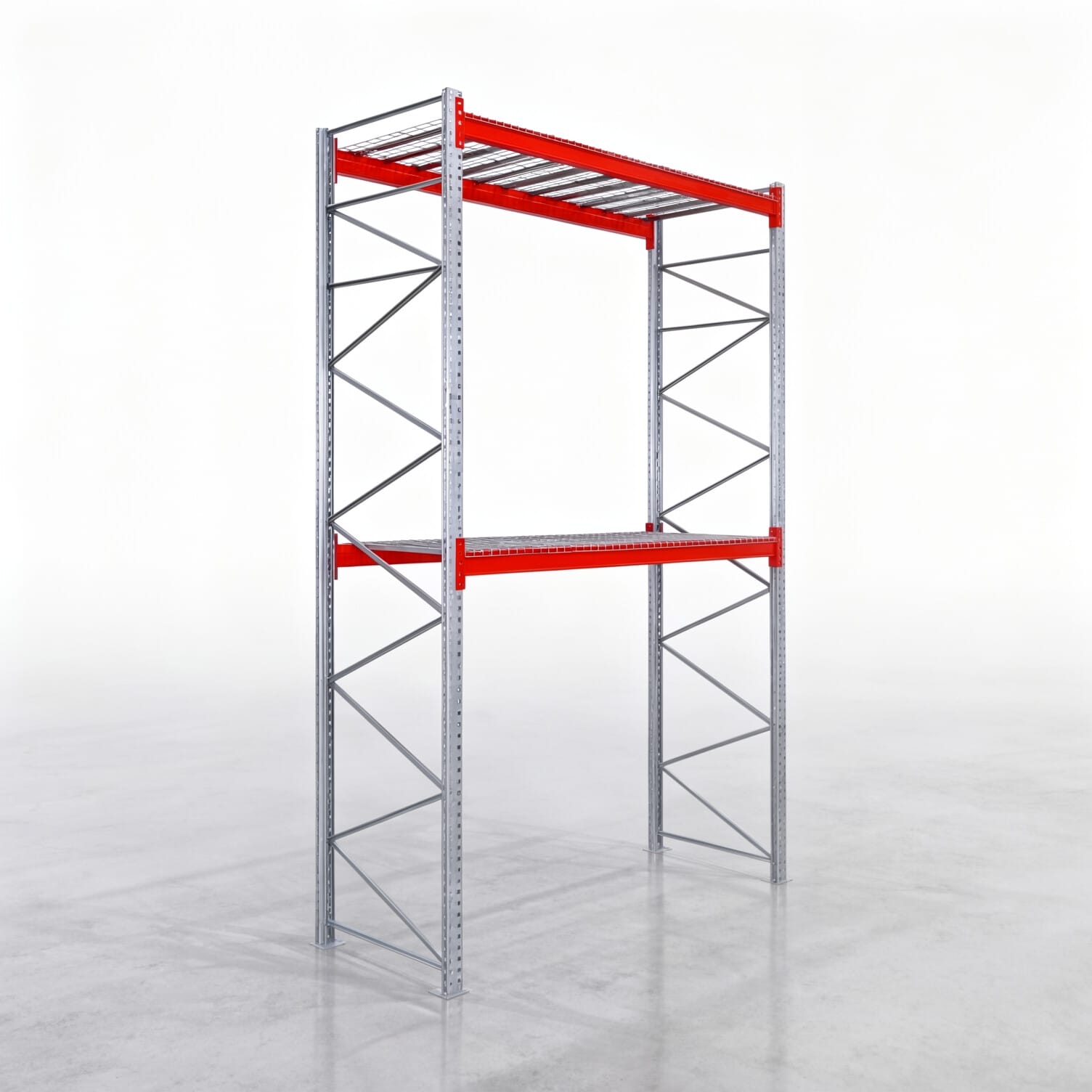 Palettenregale PRX 1000, Europalette, H: 4.600 mm, B: 2.900 mm, Palettengewicht: 500 kg, Palettenplätze: 9